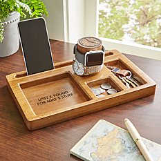 Wood Watch Tower Organizer